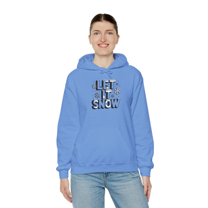 Let It Snow Unisex Heavy Blend Hoodie