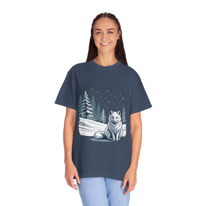 Winter Snowy Pine Trees T-Shirt