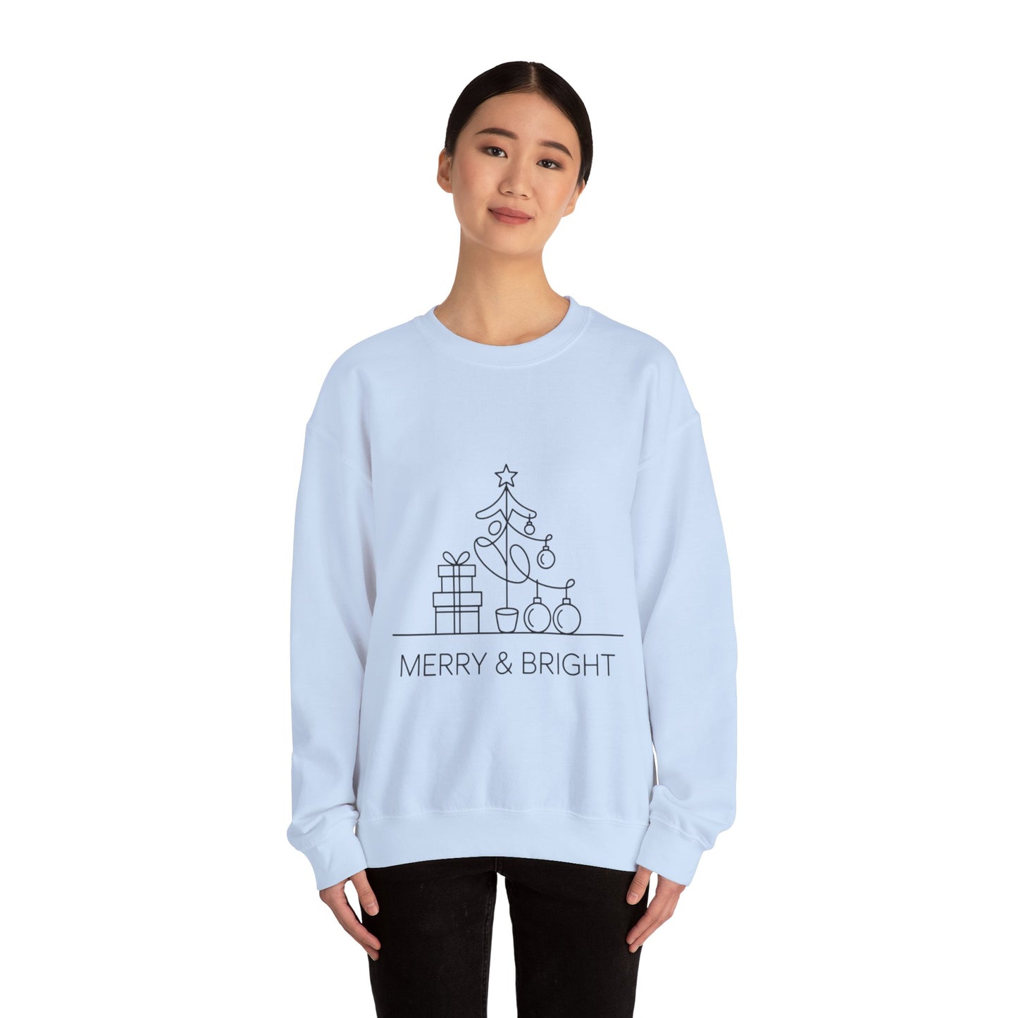 Merry & Bright Holiday Sweatshirt