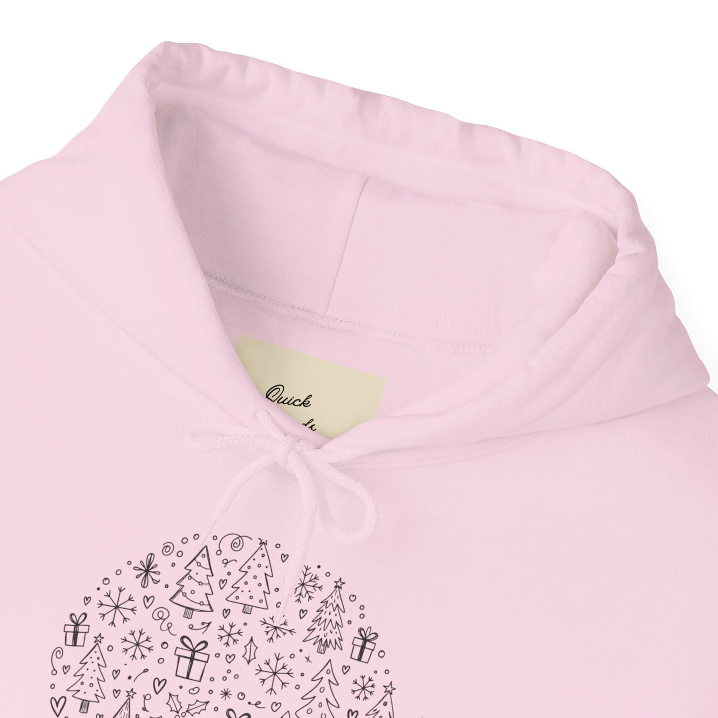 Christmas Doodle Unisex Heavy Blend Hooded Sweatshirt