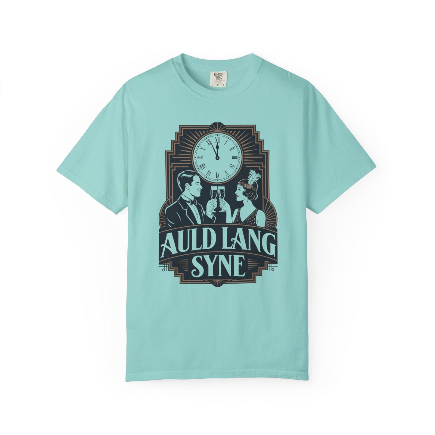 Auld Lang Syne Unisex Garment-Dyed T-shirt