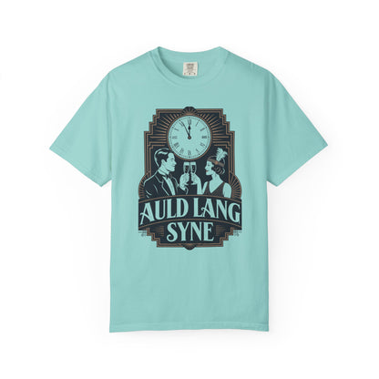 Auld Lang Syne Unisex Garment-Dyed T-shirt