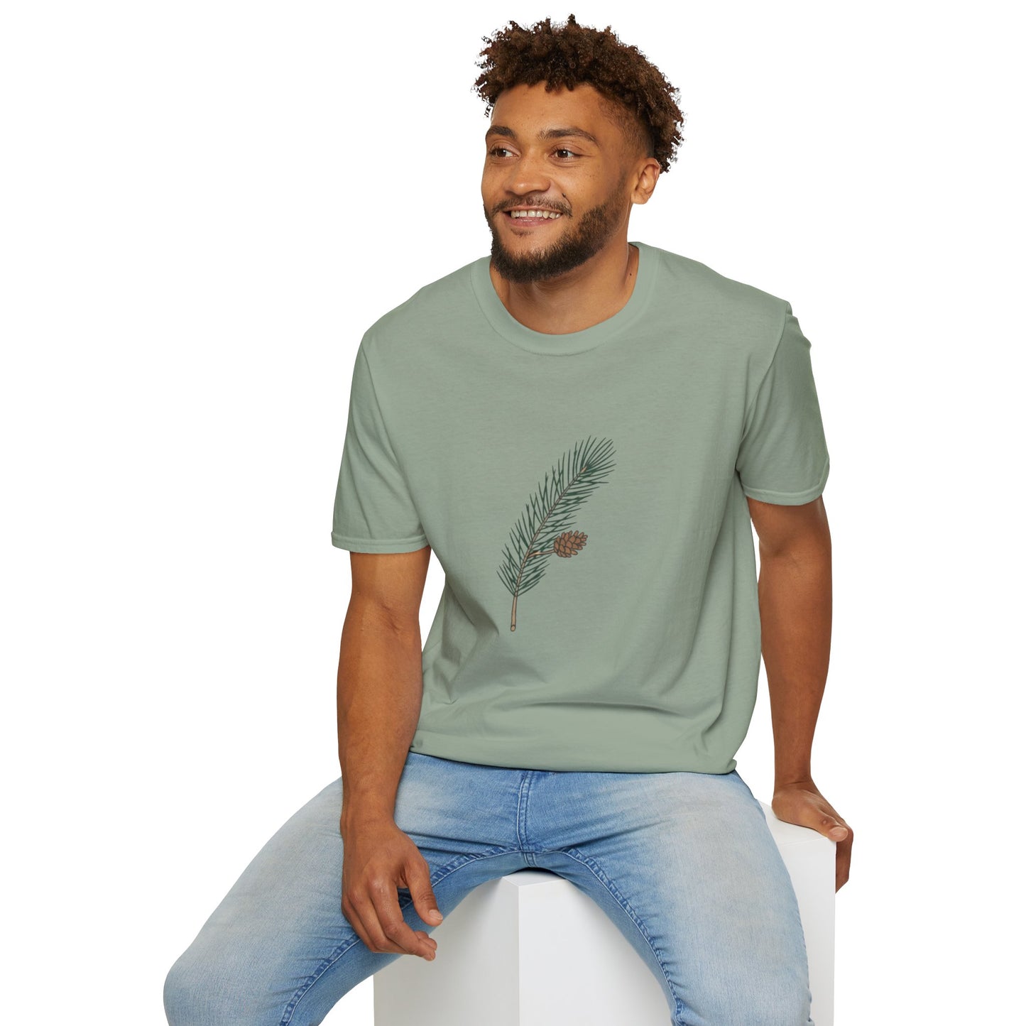 Unisex Softstyle T-Shirt Pine Cone