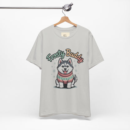 Frosty Buddy Dog T-Shirt