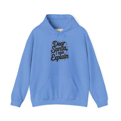 Christmas Hoodie Unisex - Dear Santa, I Can Explain