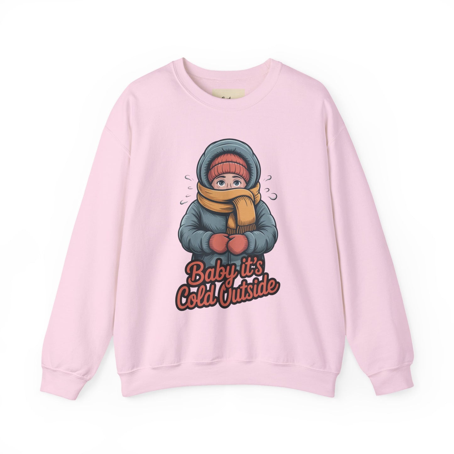 Baby It’s Cold Outside Crewneck Sweatshirt - Cozy Unisex Winter Apparel