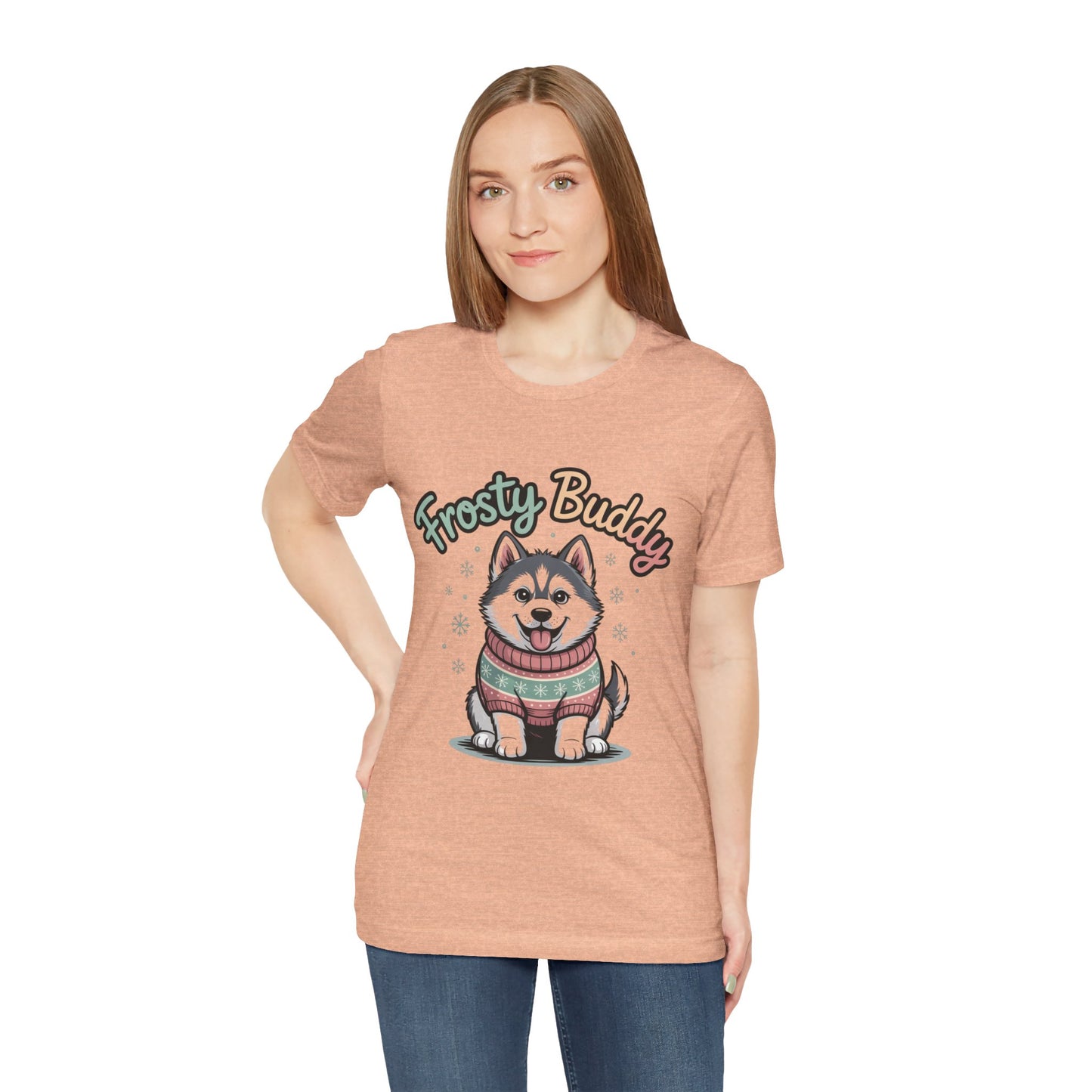 Frosty Buddy Dog T-Shirt