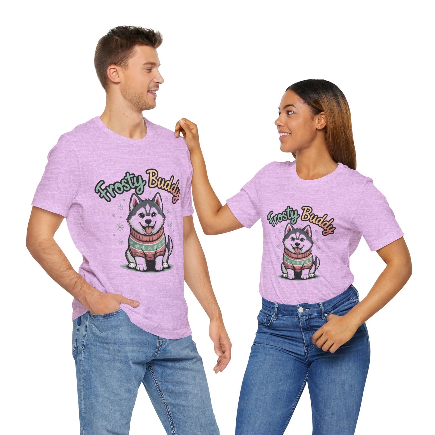 Frosty Buddy Dog T-Shirt