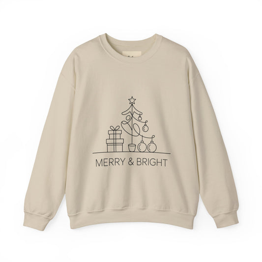 Merry & Bright Holiday Sweatshirt