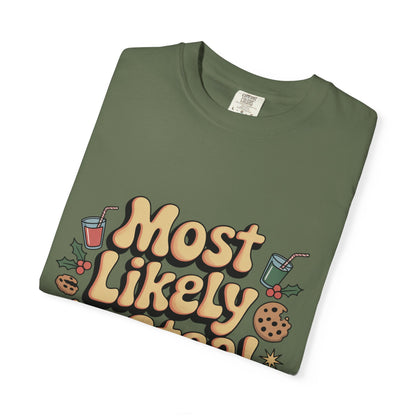Vintage Christmas Cookie Thief T-shirt