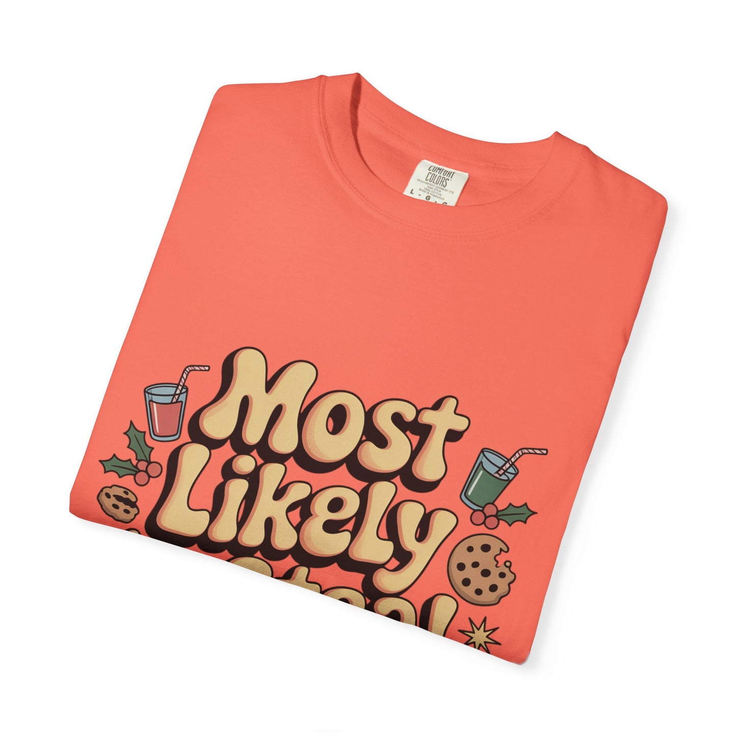 Vintage Christmas Cookie Thief T-shirt