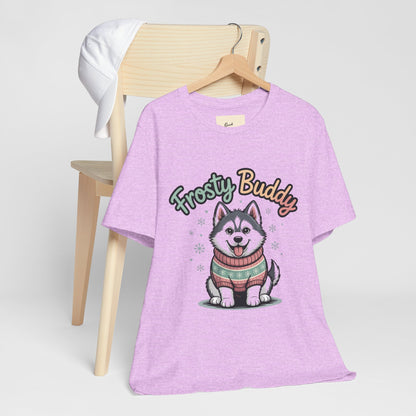 Frosty Buddy Dog T-Shirt