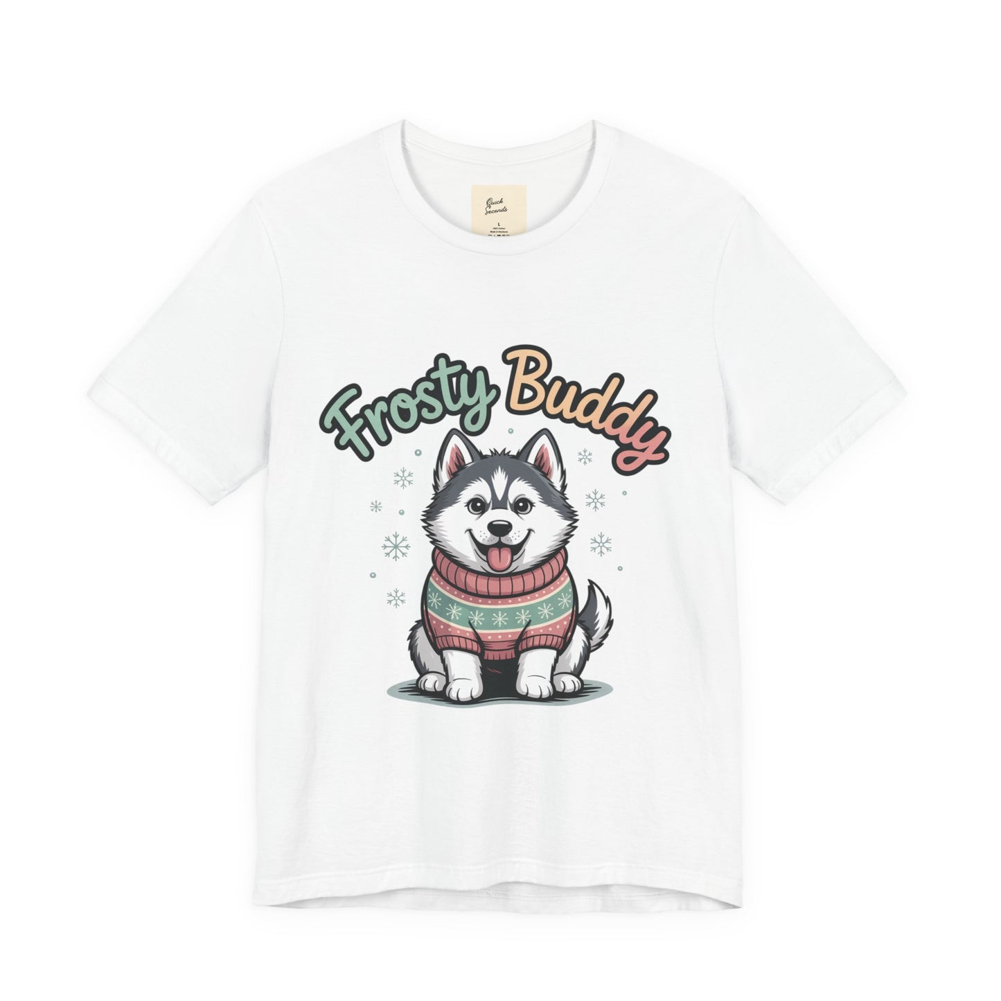 Frosty Buddy Dog T-Shirt