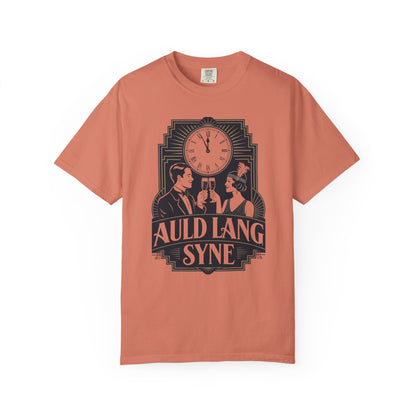 Auld Lang Syne Unisex Garment-Dyed T-shirt
