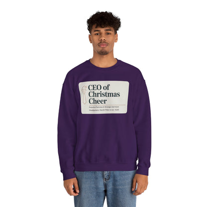 CEO of Christmas Cheer Sweatshirt