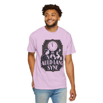 Auld Lang Syne Unisex Garment-Dyed T-shirt