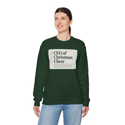 CEO of Christmas Cheer Sweatshirt