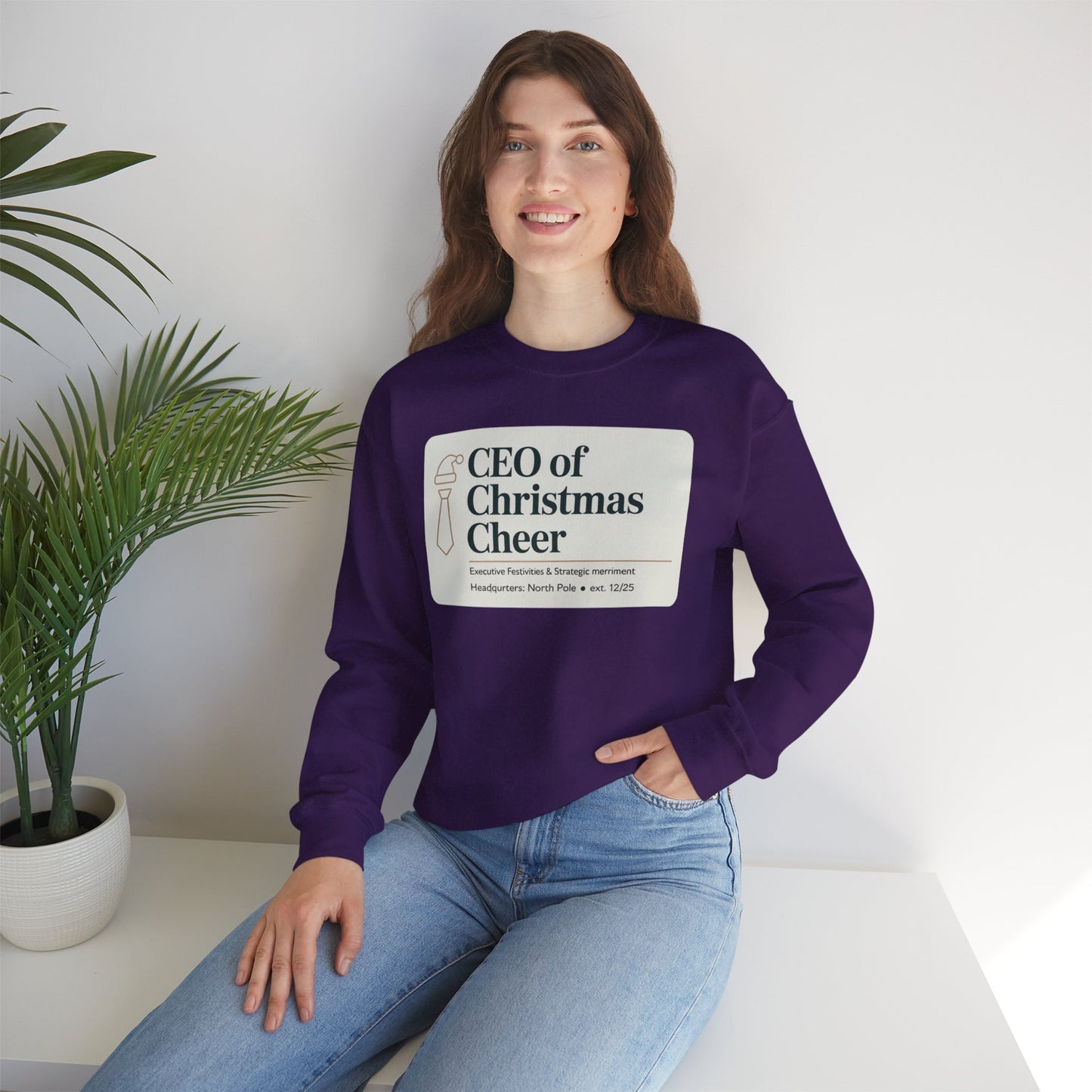 CEO of Christmas Cheer Sweatshirt