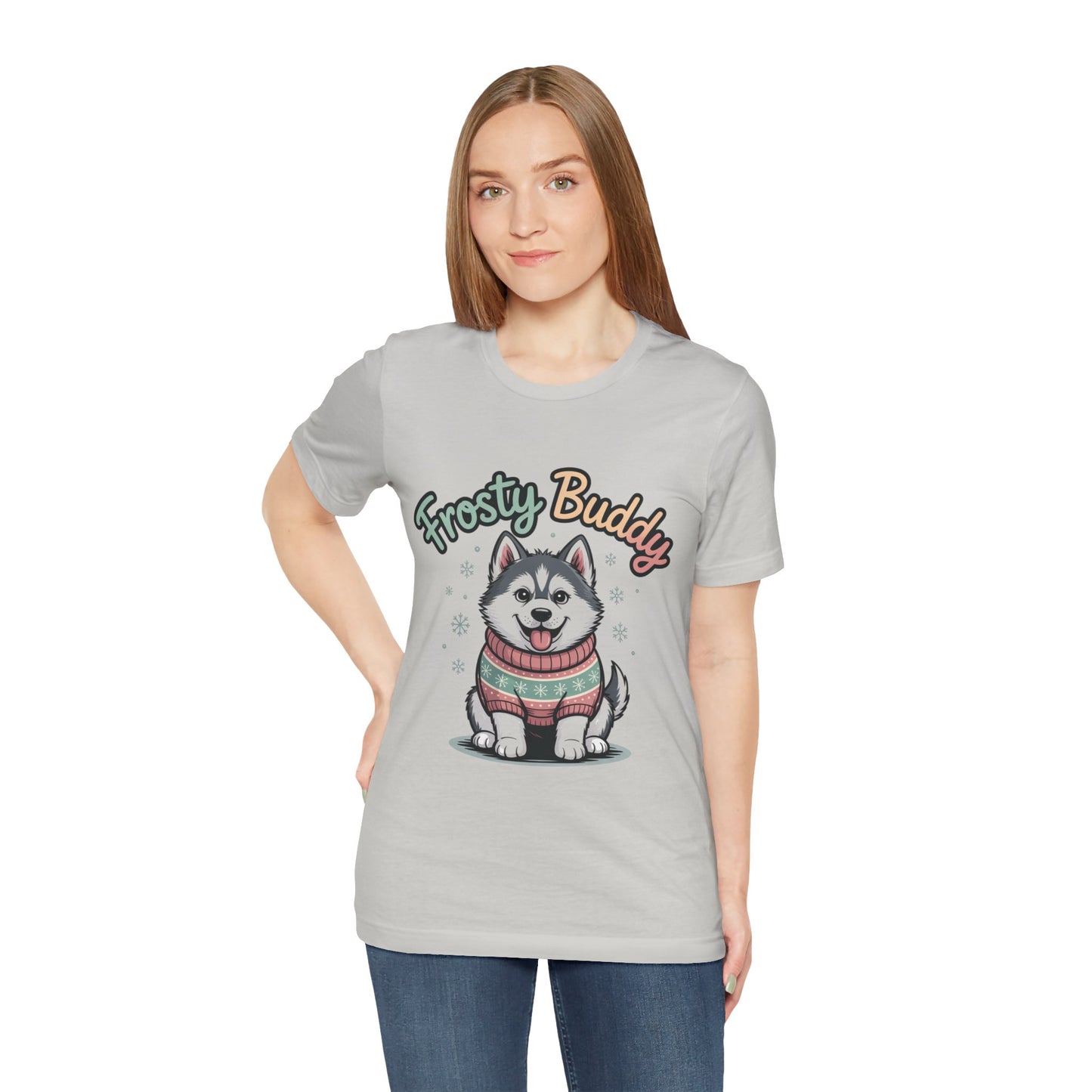 Frosty Buddy Dog T-Shirt
