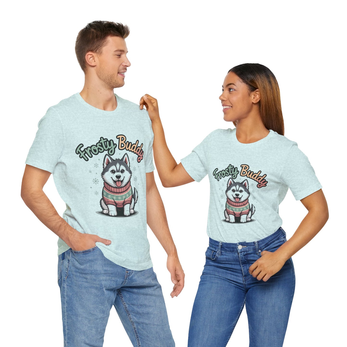 Frosty Buddy Dog T-Shirt
