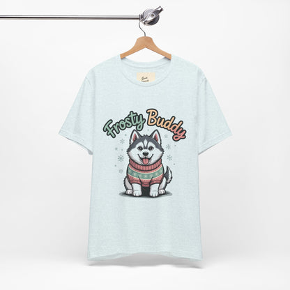 Frosty Buddy Dog T-Shirt