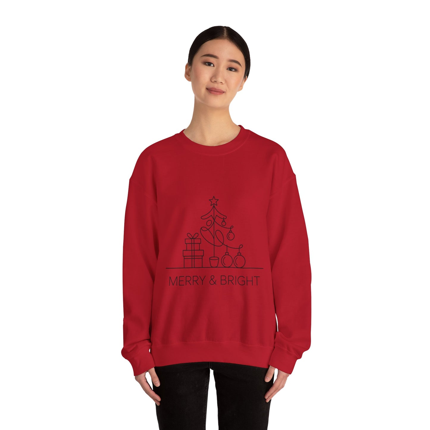 Merry & Bright Holiday Sweatshirt