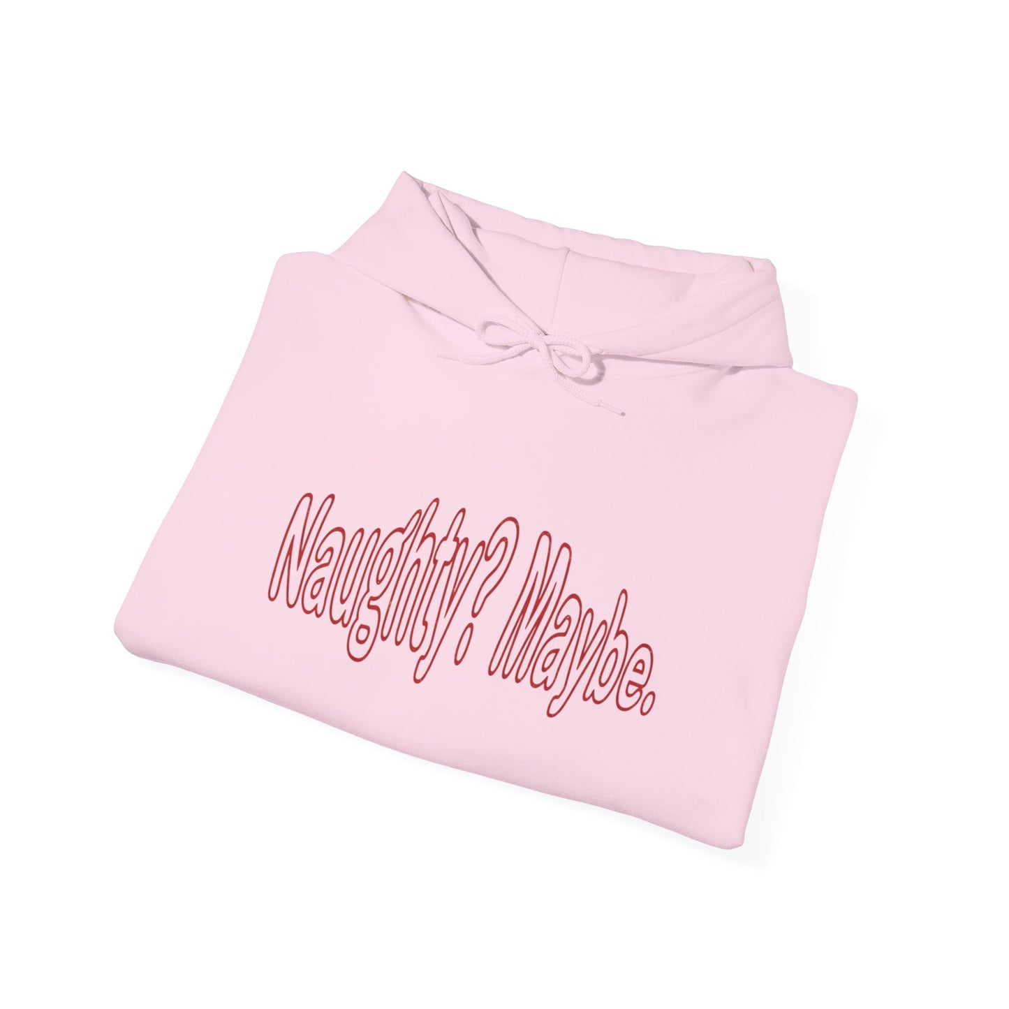 Christmas Hoodie - Naughty?  Maybe