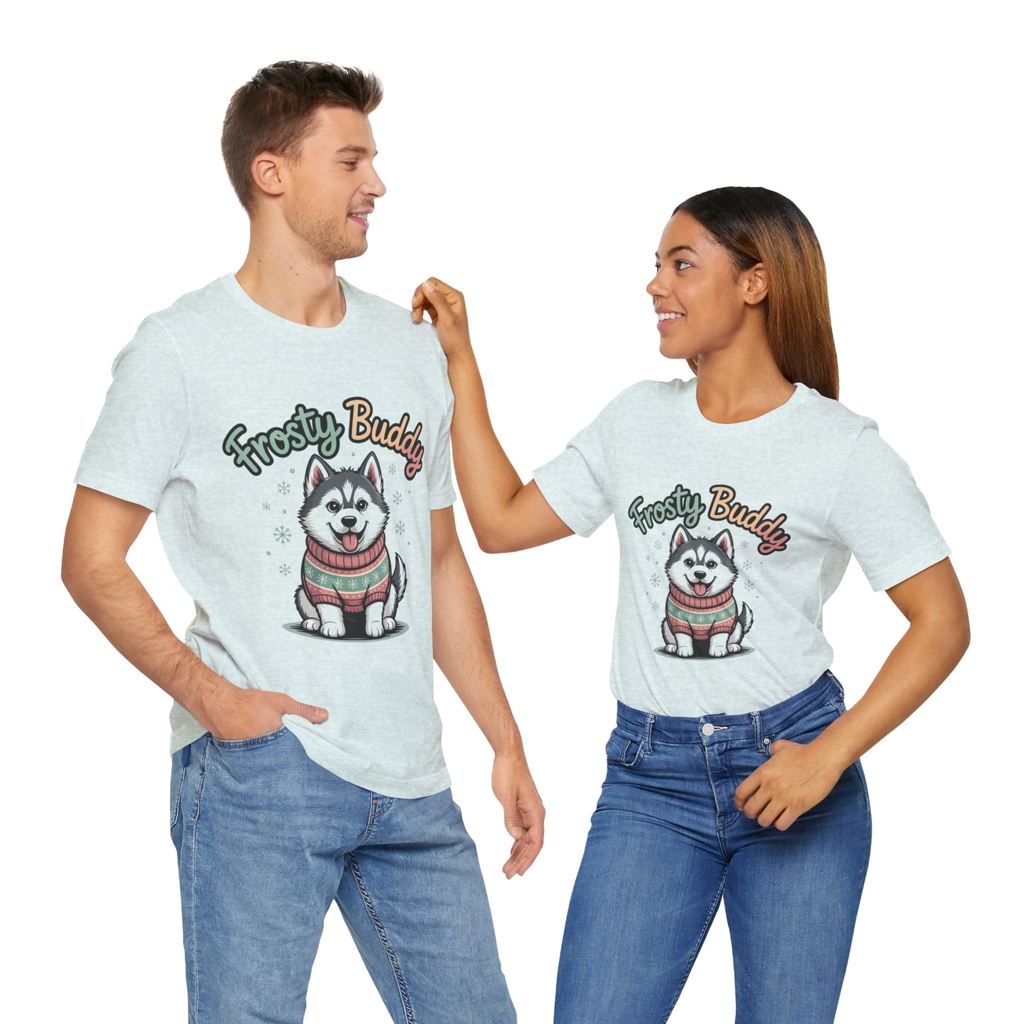 Frosty Buddy Dog T-Shirt