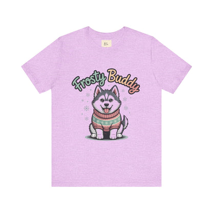 Frosty Buddy Dog T-Shirt