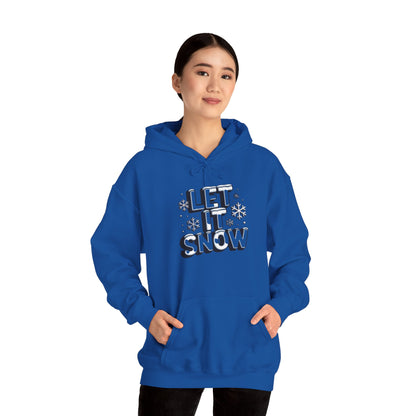 Let It Snow Unisex Heavy Blend Hoodie
