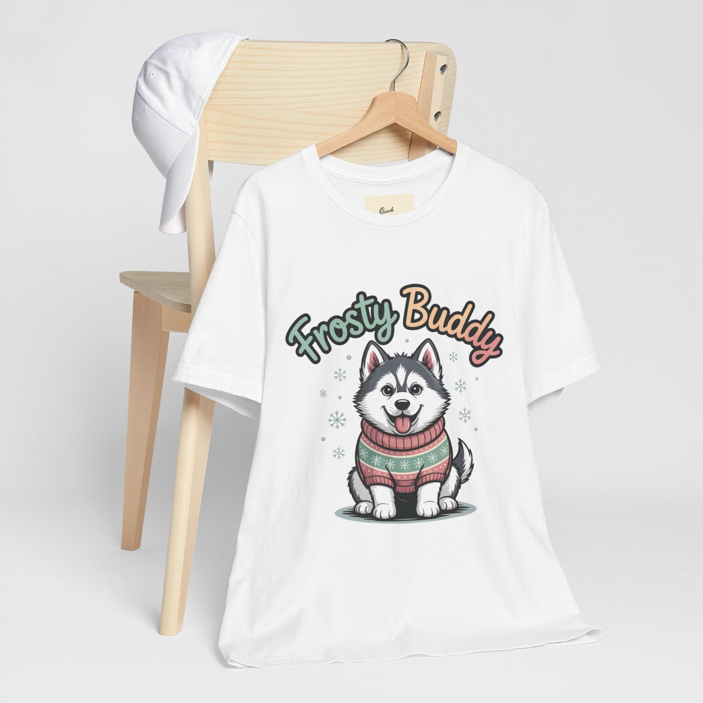 Frosty Buddy Dog T-Shirt