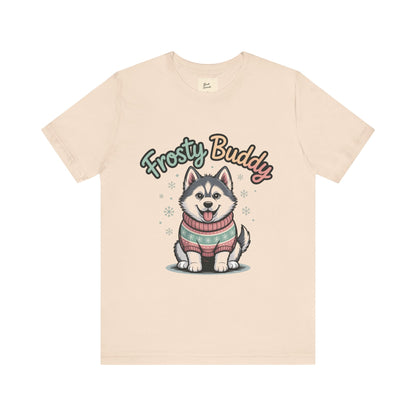 Frosty Buddy Dog T-Shirt