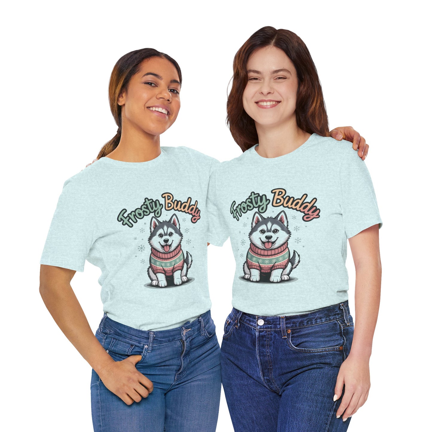 Frosty Buddy Dog T-Shirt