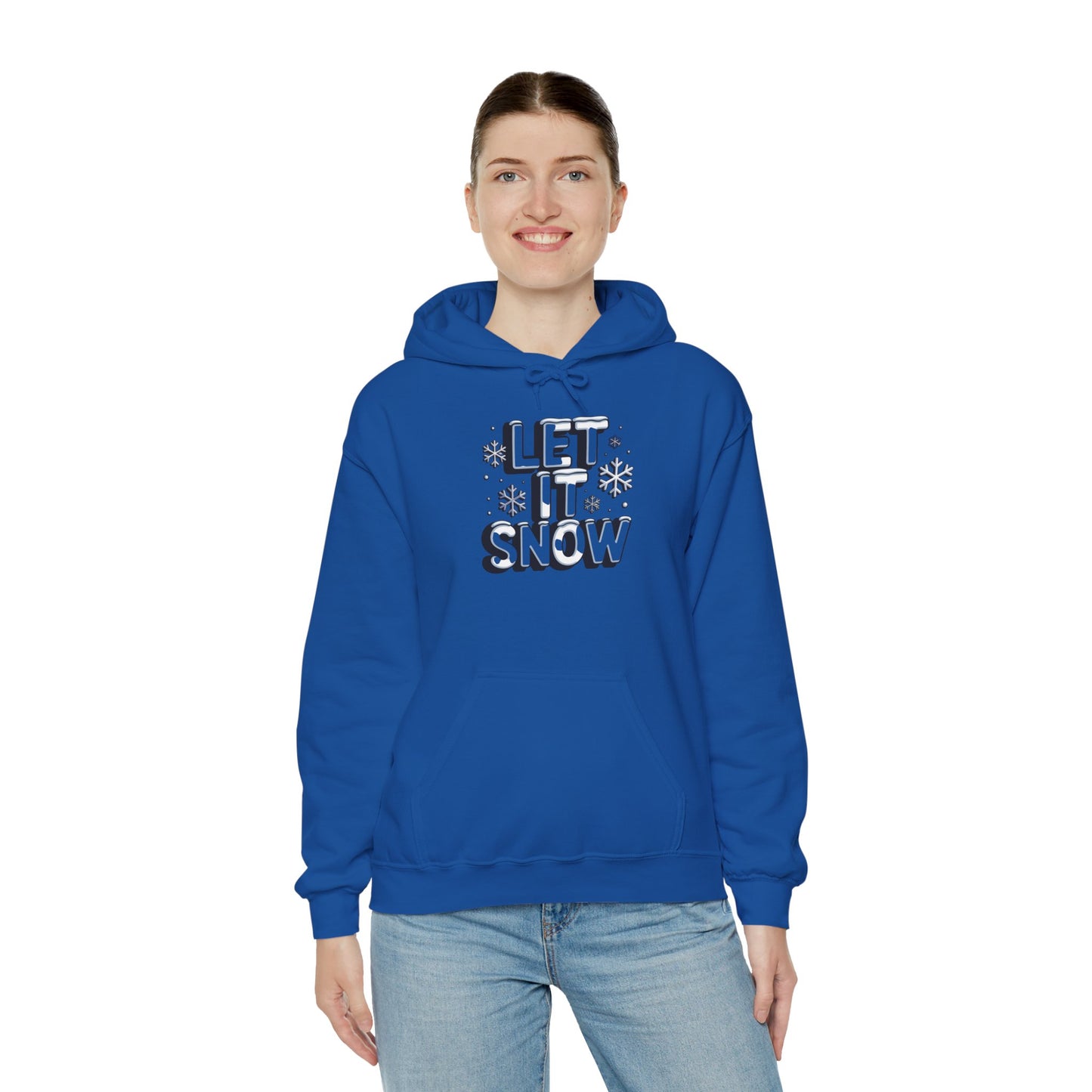Let It Snow Unisex Heavy Blend Hoodie
