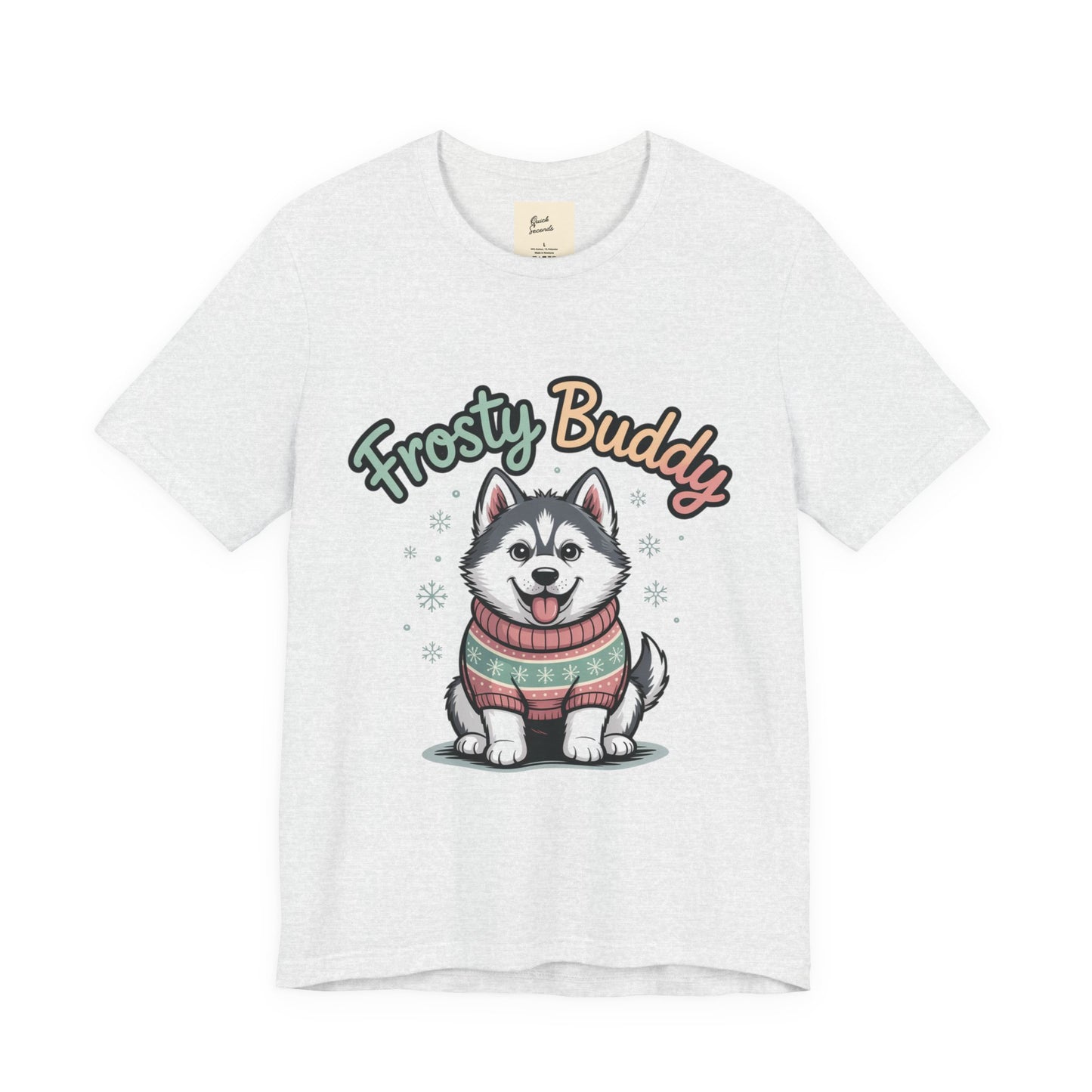 Frosty Buddy Dog T-Shirt