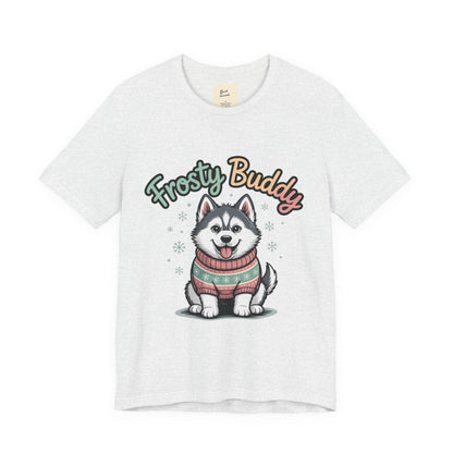 Frosty Buddy Dog T-Shirt