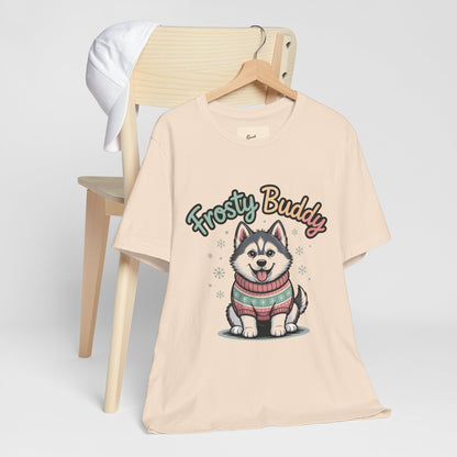 Frosty Buddy Dog T-Shirt