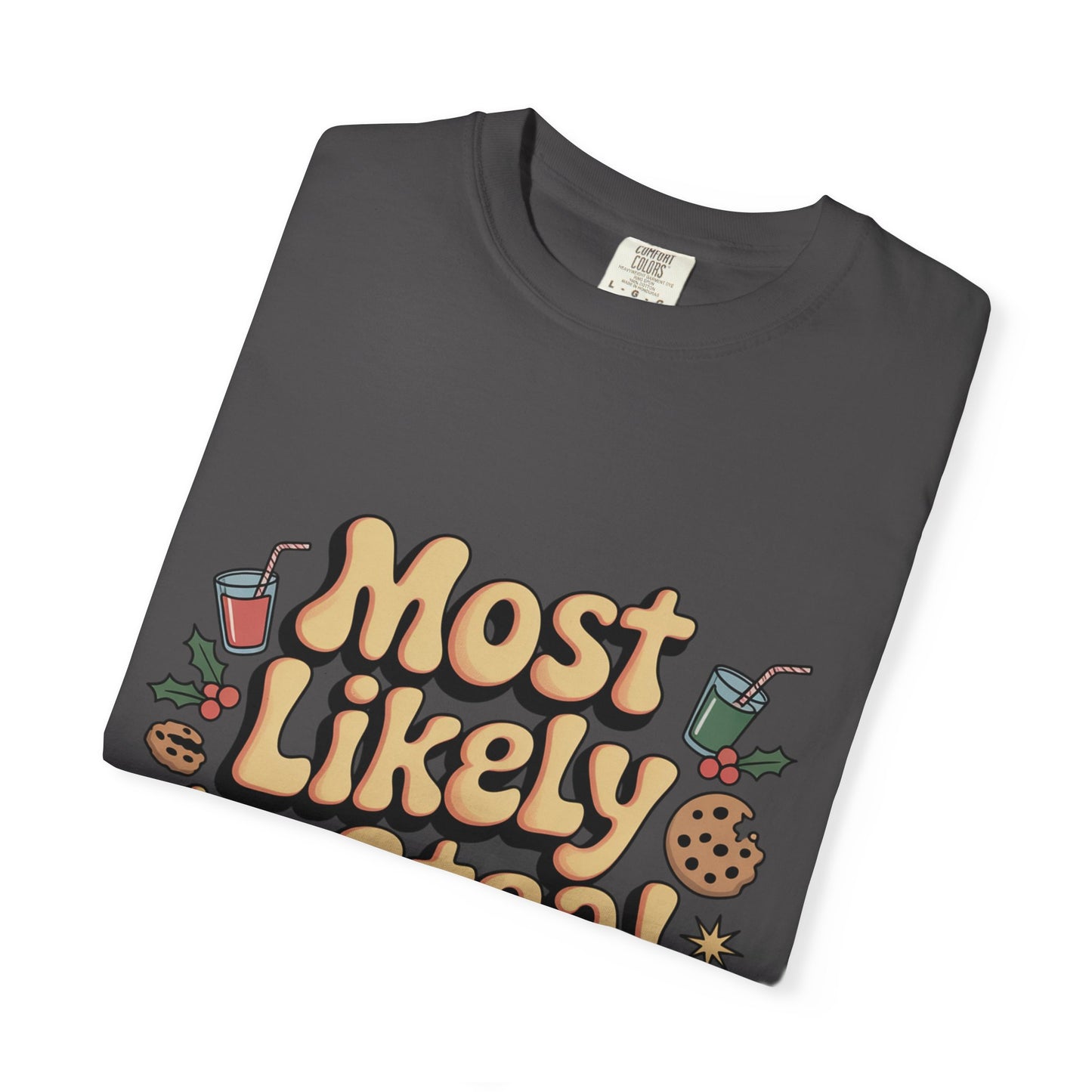 Vintage Christmas Cookie Thief T-shirt