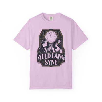 Auld Lang Syne Unisex Garment-Dyed T-shirt