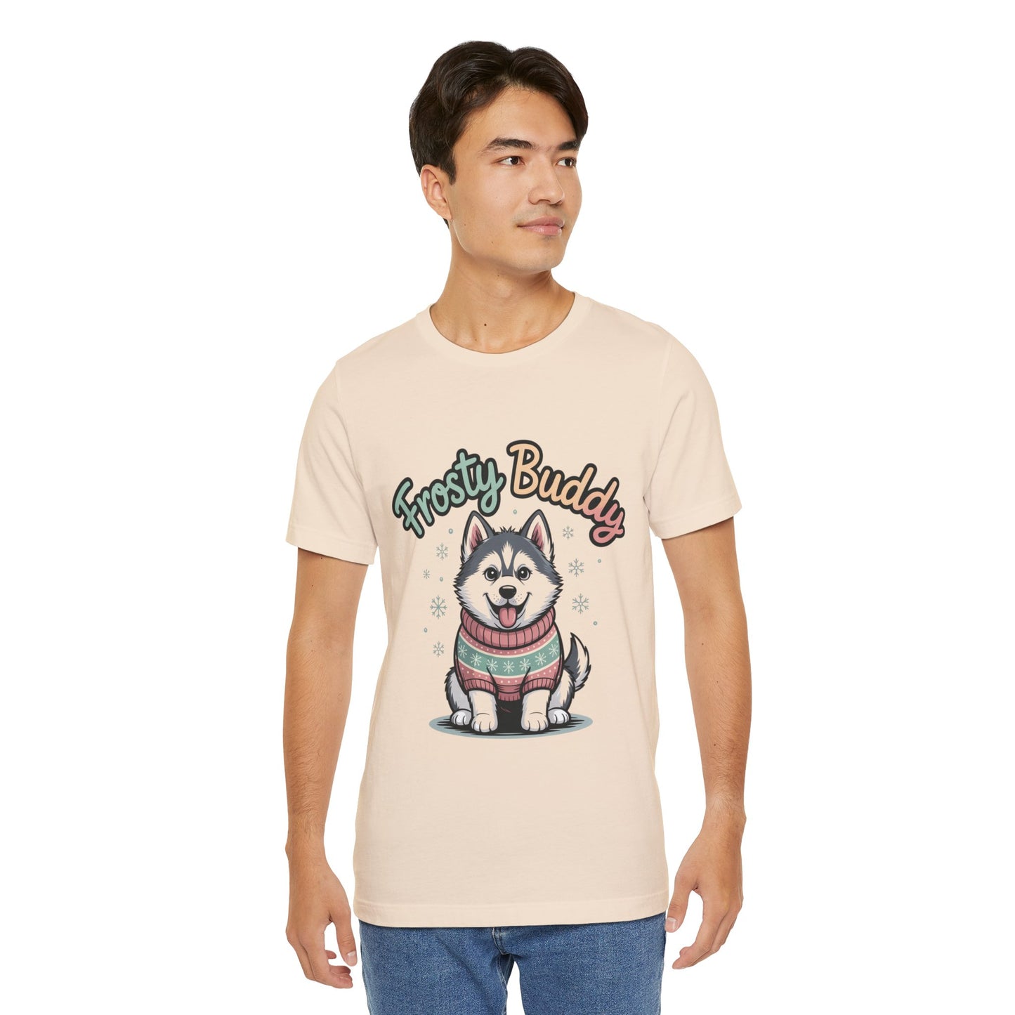 Frosty Buddy Dog T-Shirt