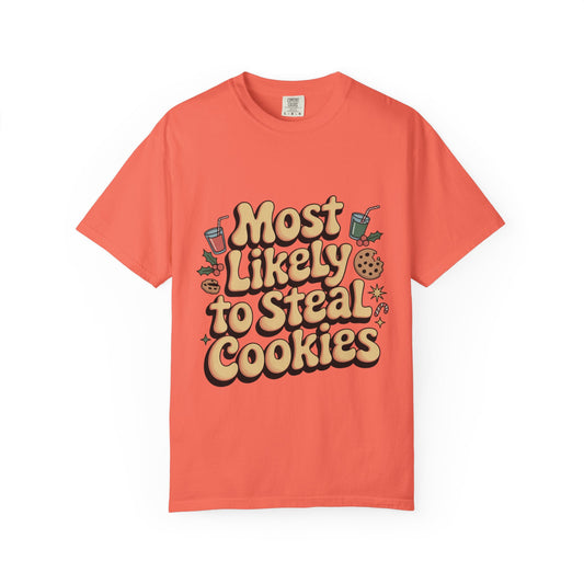 Vintage Christmas Cookie Thief T-shirt