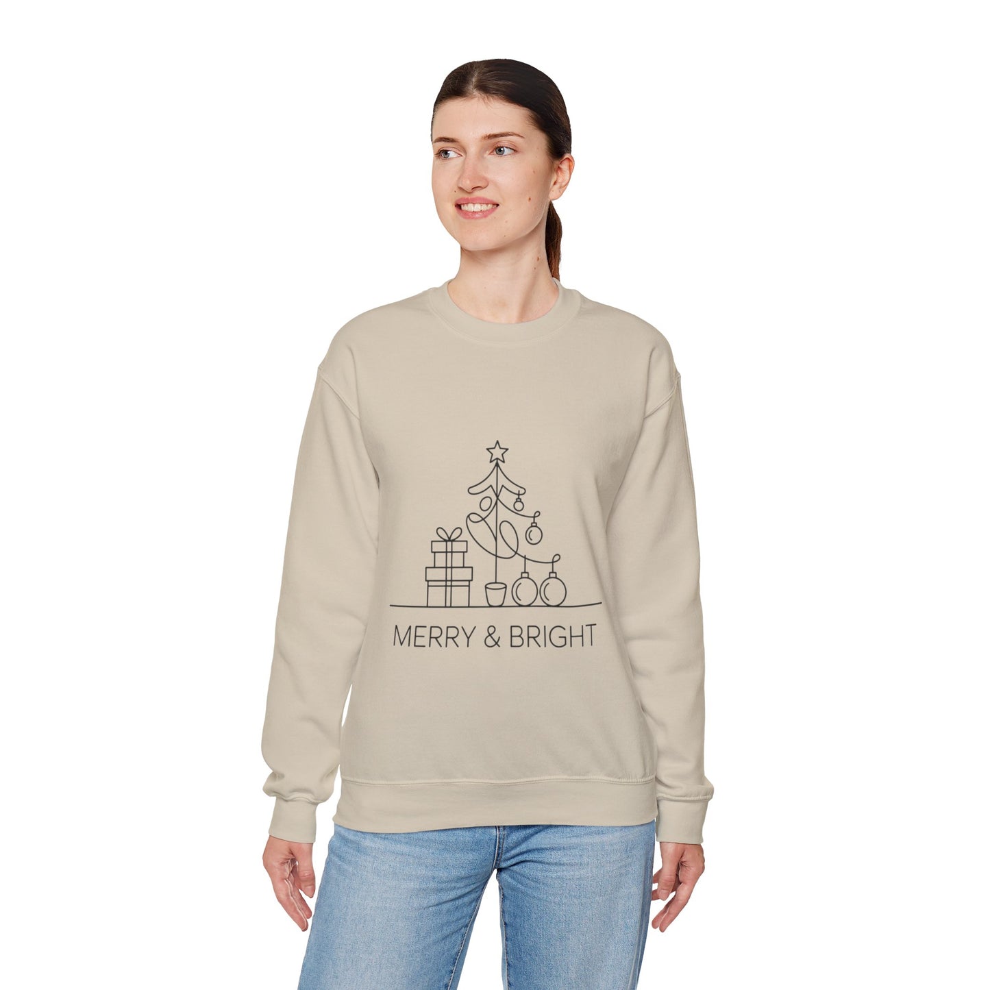 Merry & Bright Holiday Sweatshirt