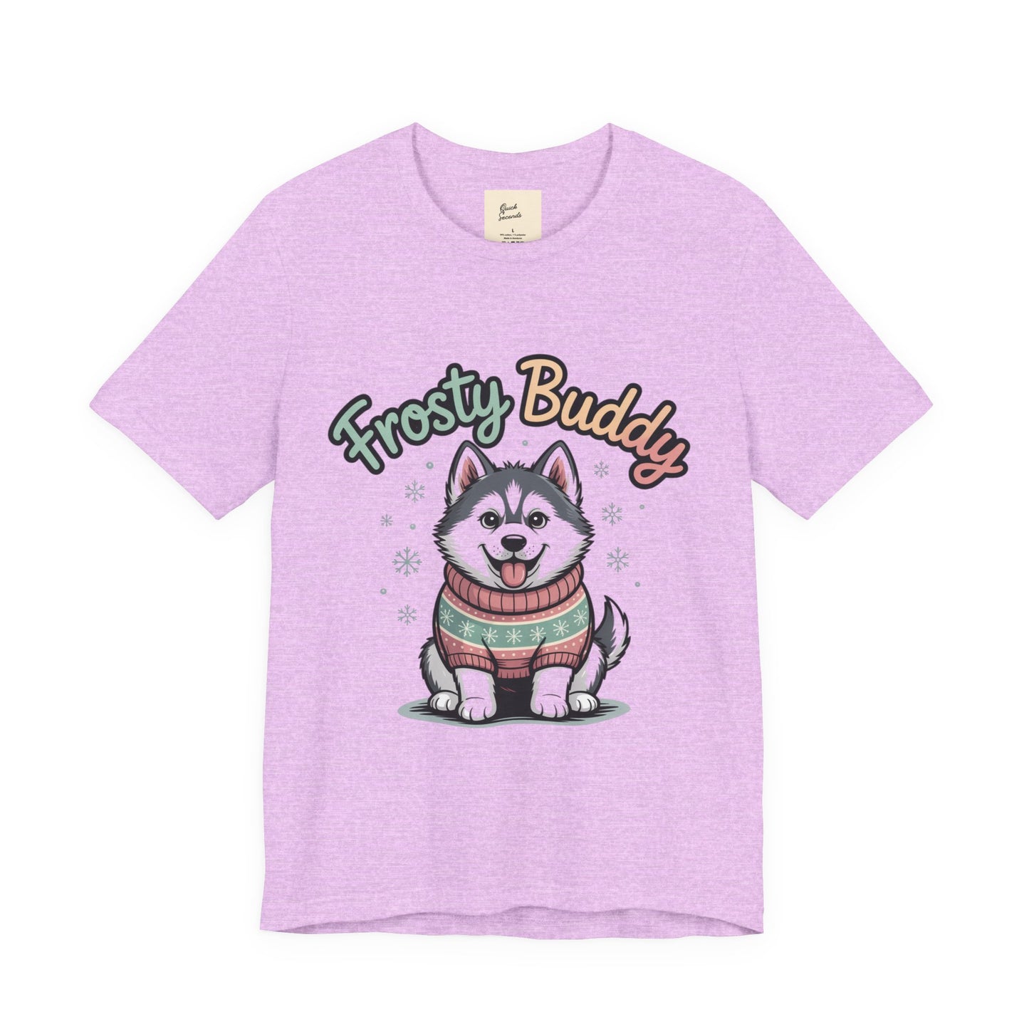 Frosty Buddy Dog T-Shirt