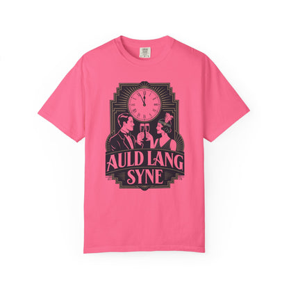 Auld Lang Syne Unisex Garment-Dyed T-shirt