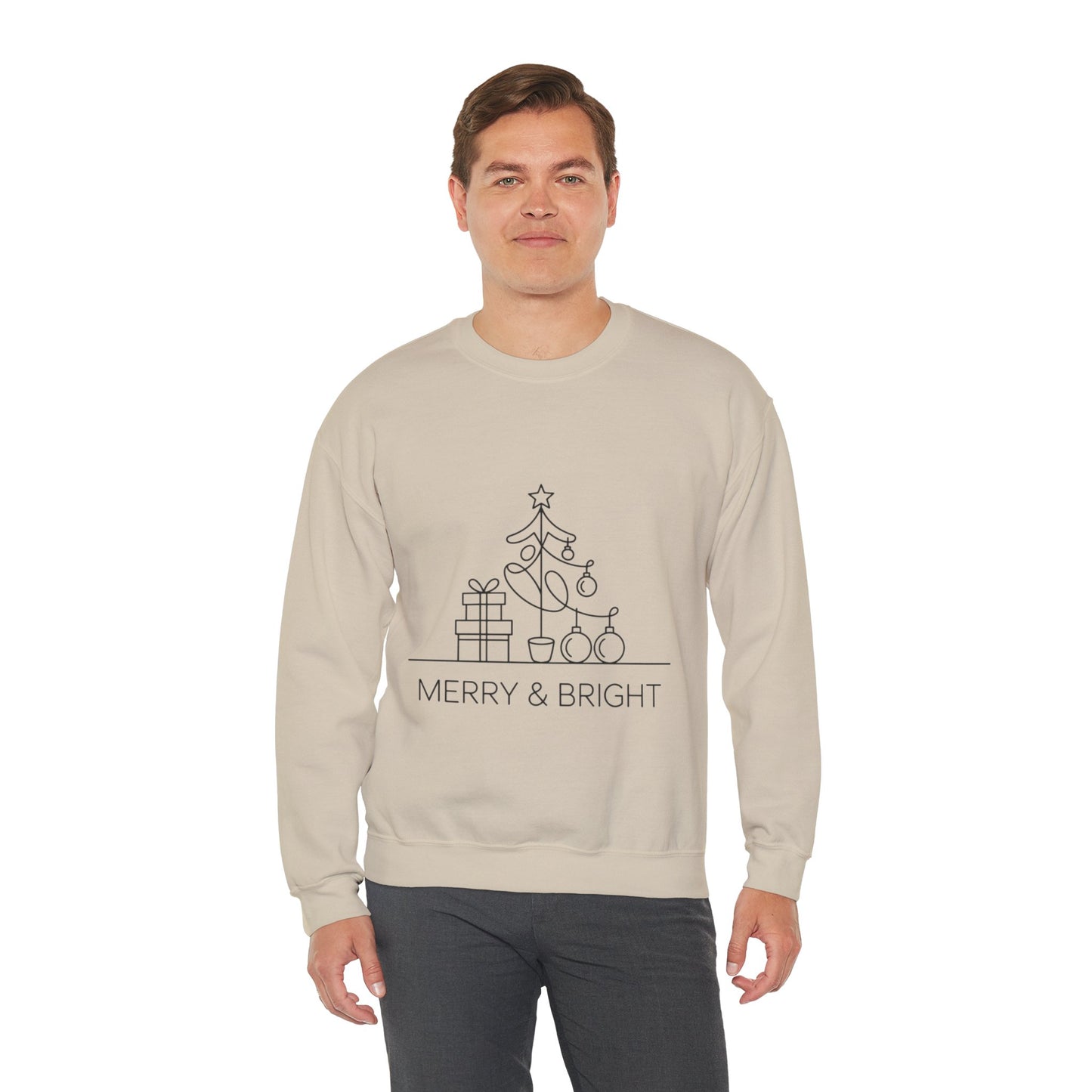 Merry & Bright Holiday Sweatshirt
