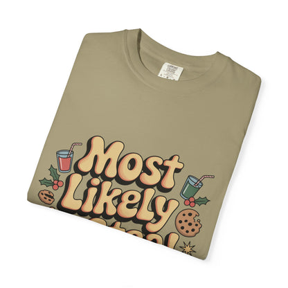 Vintage Christmas Cookie Thief T-shirt