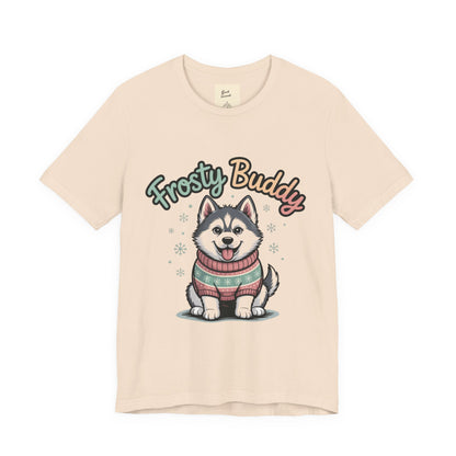 Frosty Buddy Dog T-Shirt