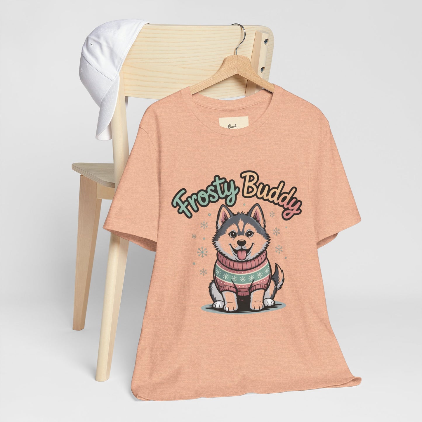 Frosty Buddy Dog T-Shirt