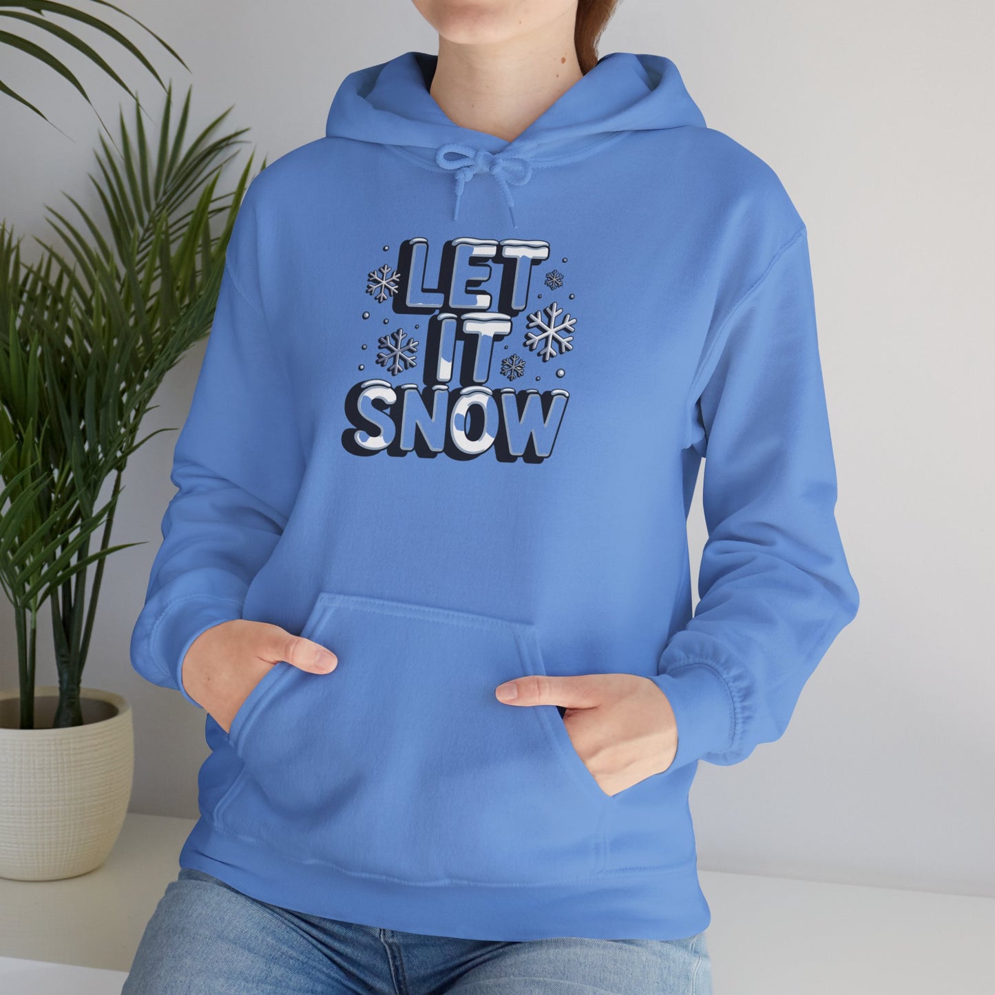 Let It Snow Unisex Heavy Blend Hoodie