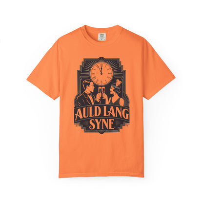 Auld Lang Syne Unisex Garment-Dyed T-shirt